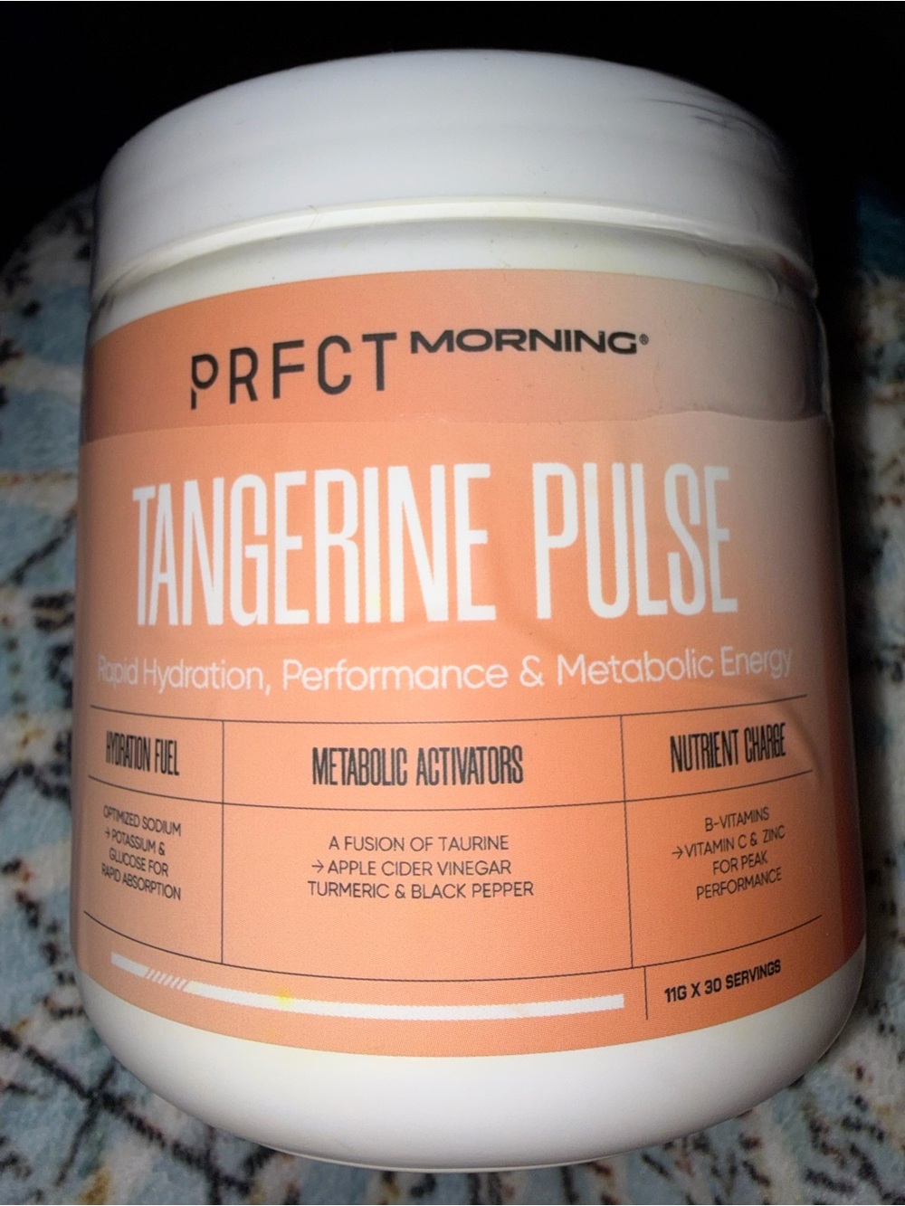 Tangerine Pulse Hydration & Energy Powder - Tangerine - Sealed Never Opened